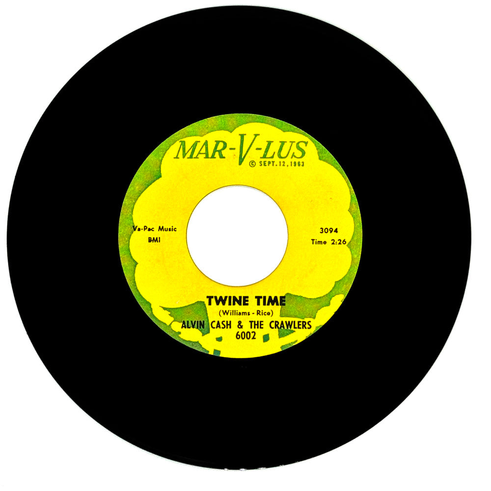 英7” Alvin Cash &amp; The Crawlers Twine Time / The Bump SS386 Stateside /00080 Alvin Cash & The Crawlers – Twine Time / The Bump – Vinyl (7