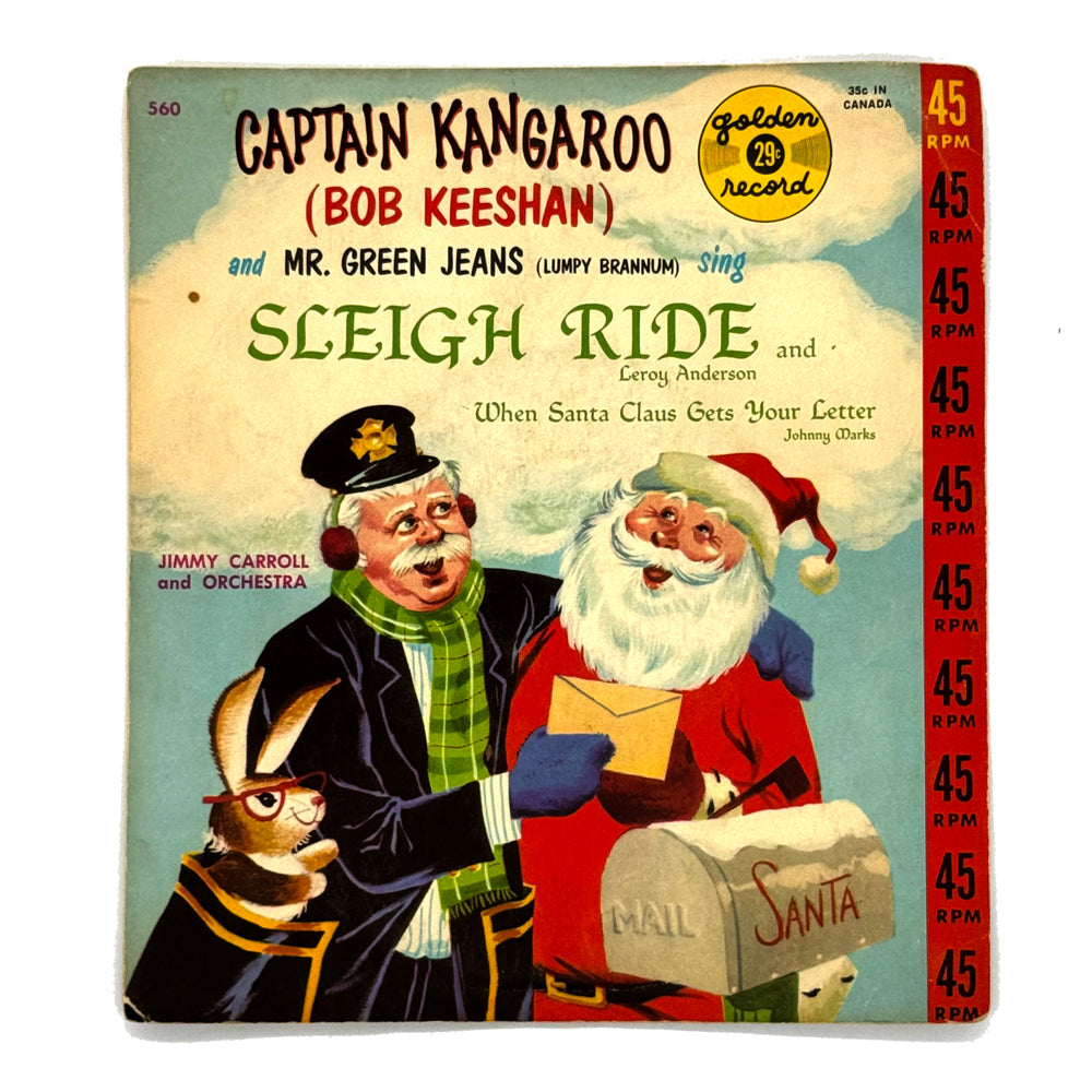 Captain Kangaroo and Mr. Green Jeans : SLEIGH RIDE/ Leroy Anderson