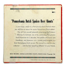 Load image into Gallery viewer, Prof. Schnitzel : PENNSYLVANIA DUTCH SPOKEN HERE ABOUTS