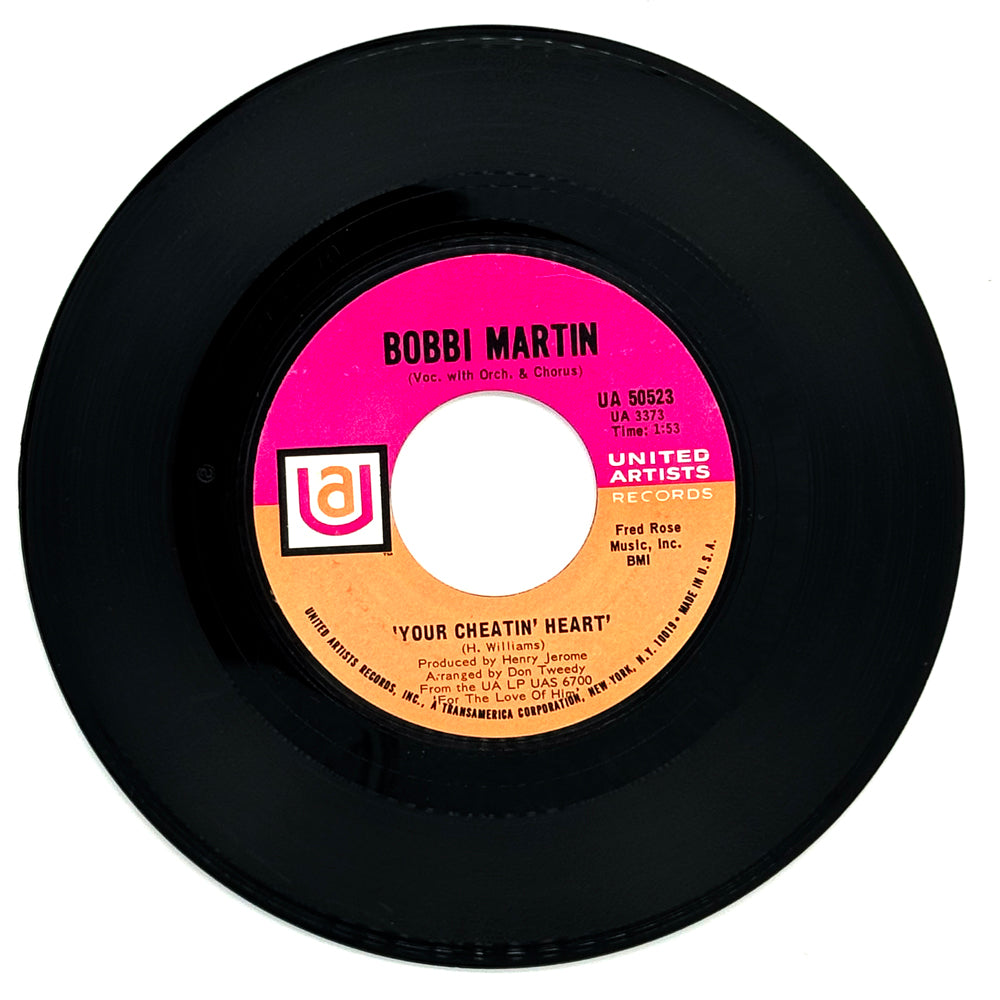 Bobbi Martin : YOUR CHEATIN' HEART/ TENNESSEE WALTZ