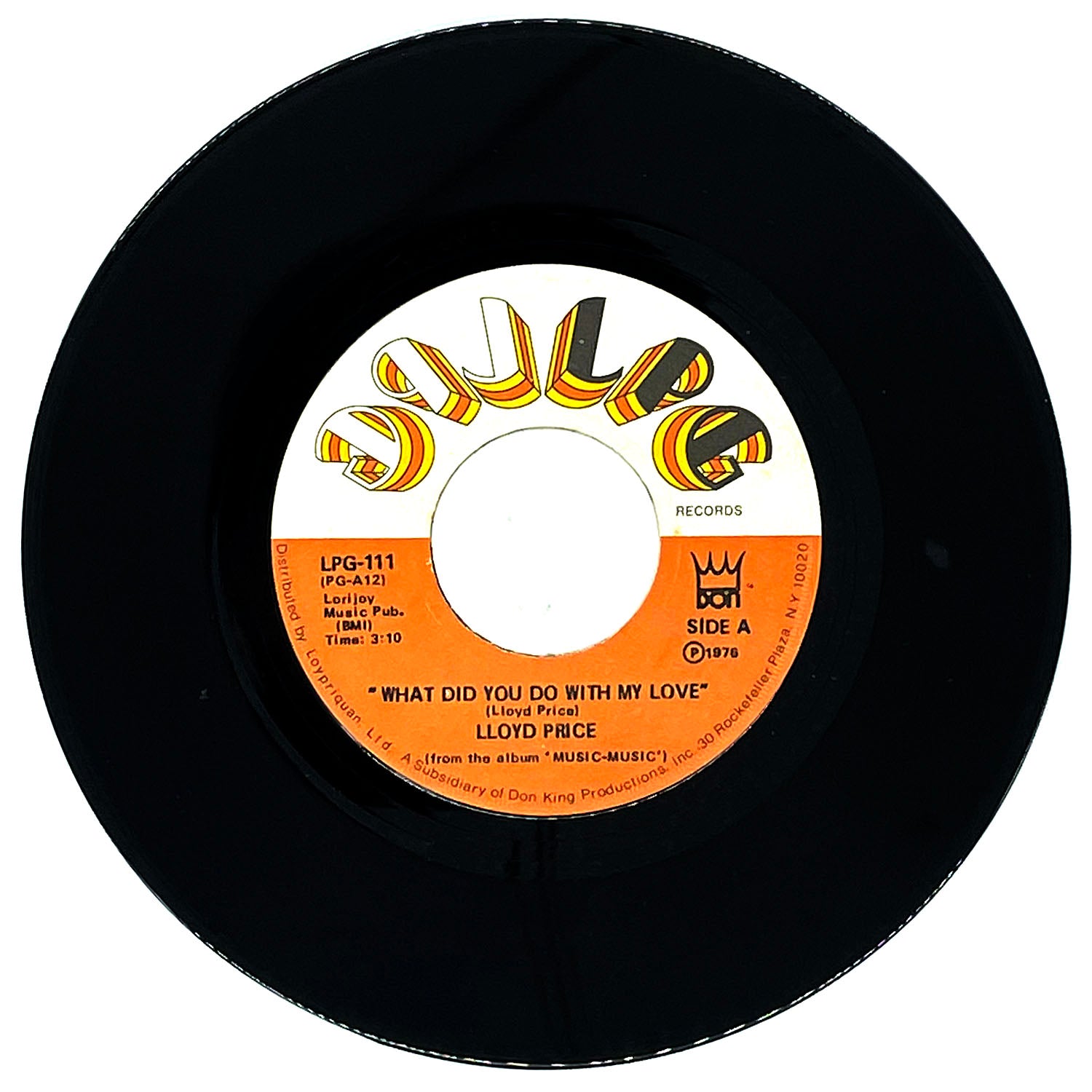 Lloyd Price : WHAT DID YOU DO WITH MY LOVE/ LOVE MUSIC – Frank