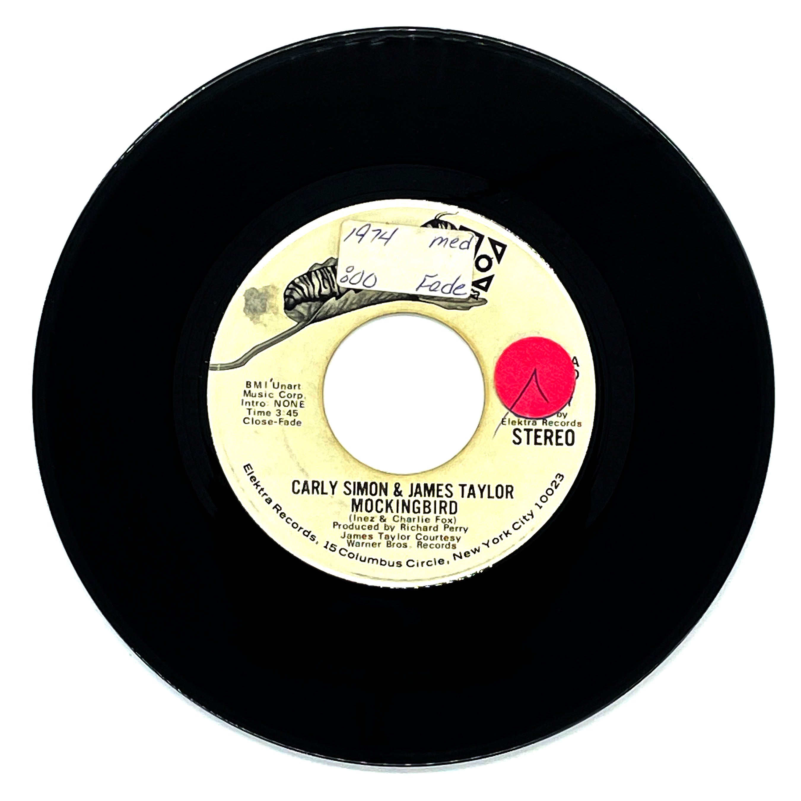 Carly Simon & James Taylor MOCKINGBIRD/ MOCKINGBIRD Frank Shankly's