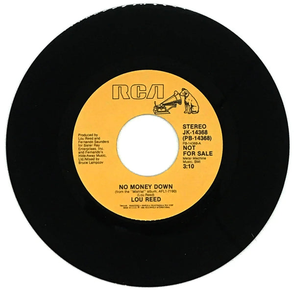 Lou Reed : NO MONEY DOWN