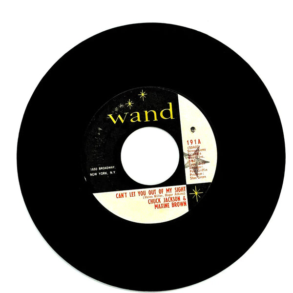 Chuck Jackson & Maxine Brown : CAN'T LET YOU OUT OF MY SIGHT
