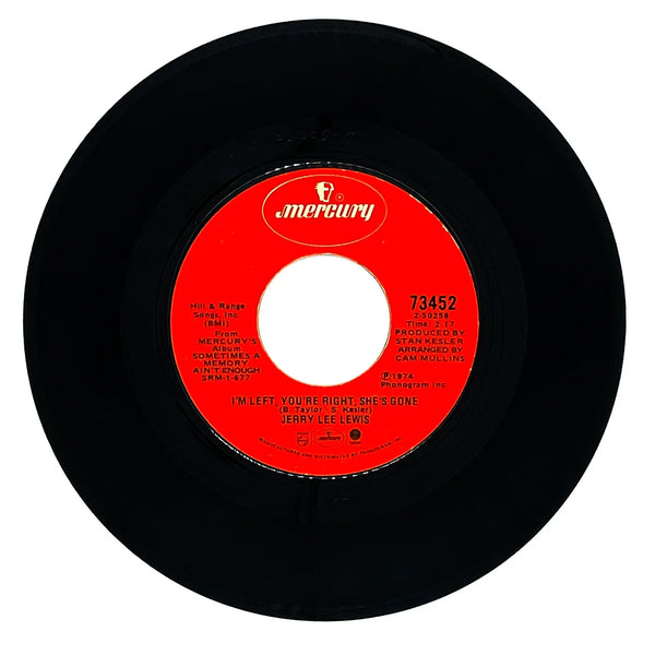 Jerry Lee Lewis : I'M LEFT, YOU'RE RIGHT, SHE'S GONE