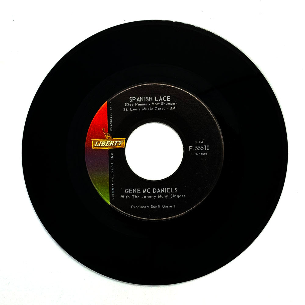 Gene McDaniels : SPANISH LACE/ SOMEBODY'S WAITING
