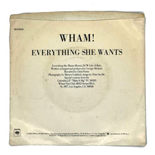 Load image into Gallery viewer, WHAM! : EVERYTHING SHE WANTS (REMIX)/ LIKE A BABY
