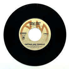 Load image into Gallery viewer, Captain &amp; Tennille, The : LONELY NIGHT (ANGEL FACE)/ SMILE FOR ME ONE MORE TIME
