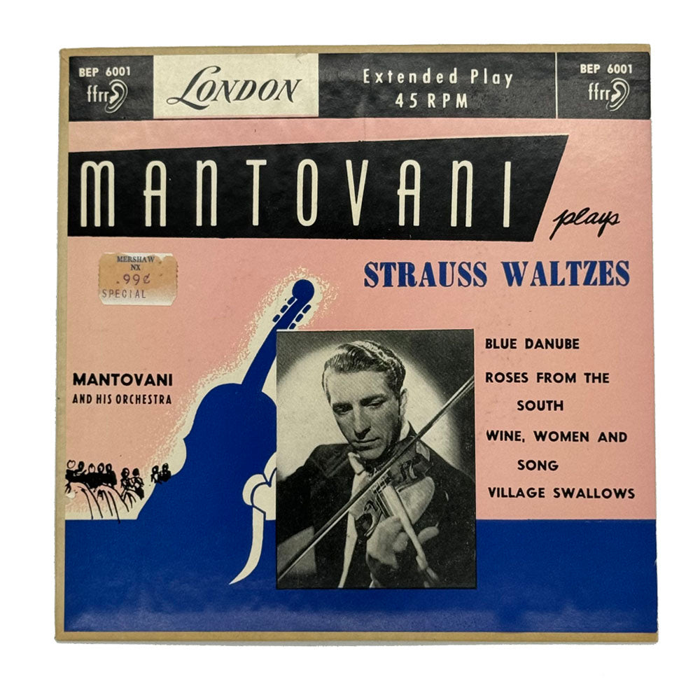 Mantovani : PLAYS STRAUSS WALTZES