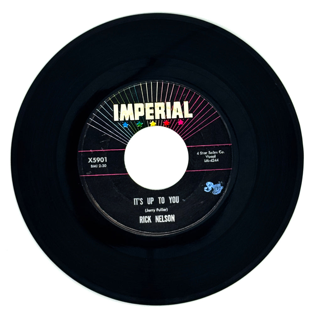 Ricky Nelson : IT'S UP TO YOU/ I NEED YOU