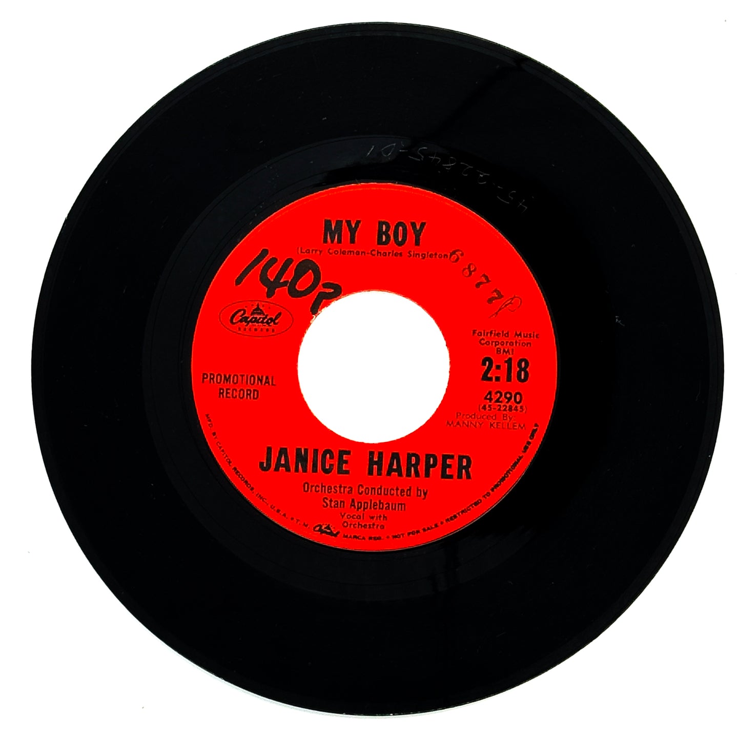 Janice Harper : MY BOY/ I AM FORGETTING YOU
