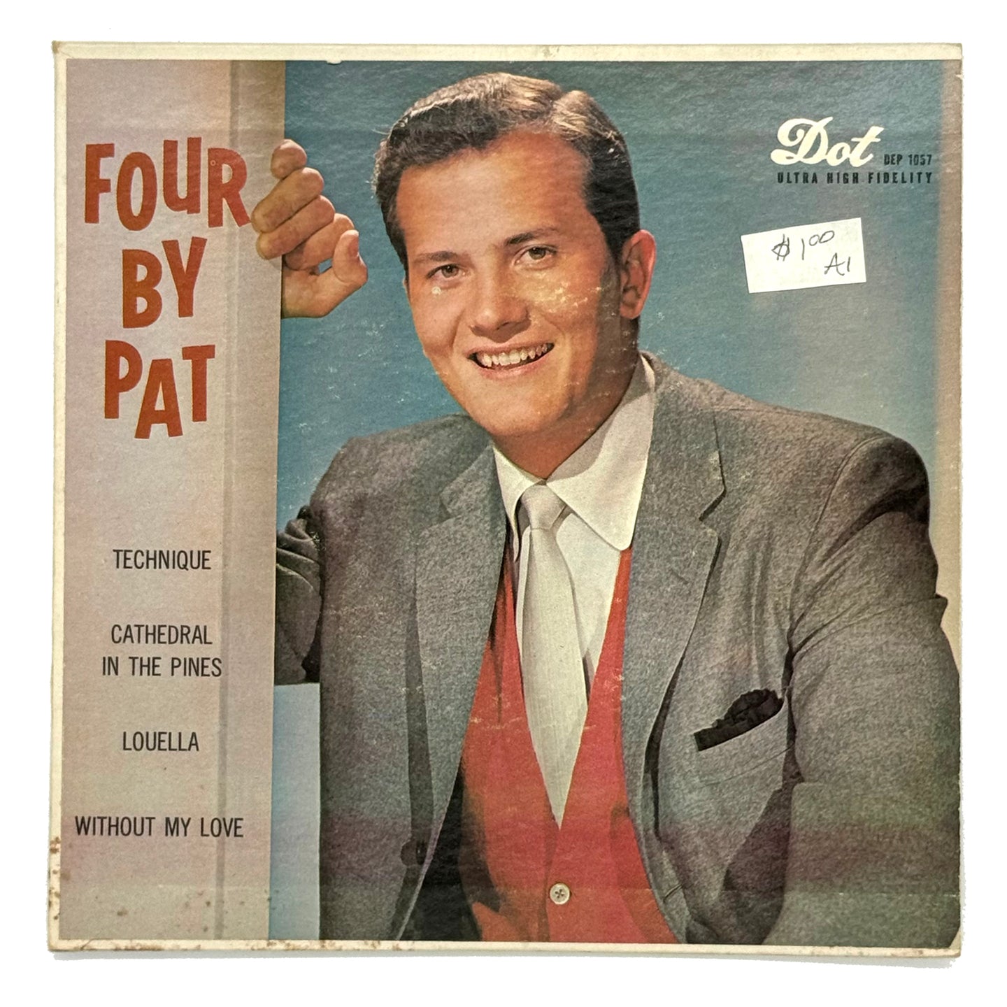 Pat Boone : FOUR BY PAT EP
