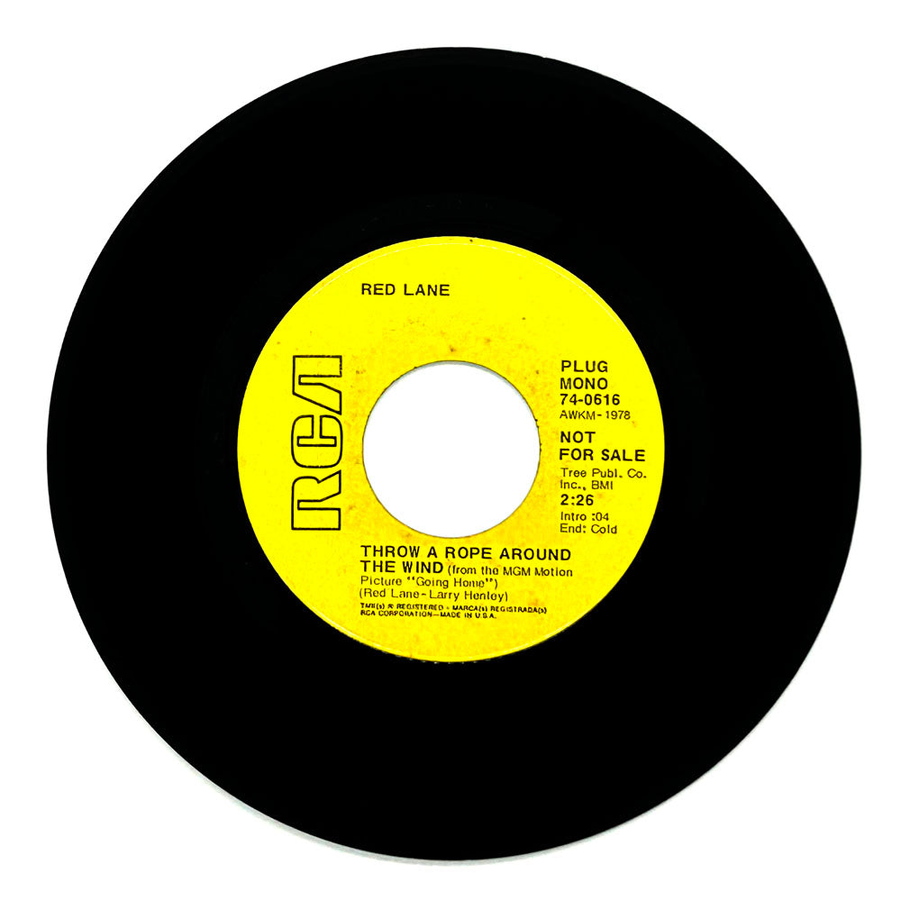 Red Lane : THROW A ROPE AROUND THE WIND/ SINGEREE