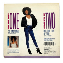 Load image into Gallery viewer, • Whitney Houston : SO EMOTIONAL/ FOR THE LOVE OF YOU
