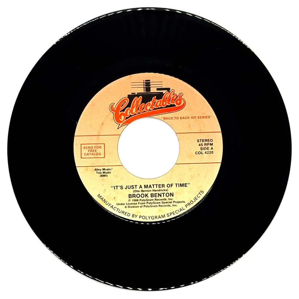 Brook Benton : IT'S JUST A MATTER OF TIME/ Jerry Butler : NEVER GONNA GIVE YOU UP