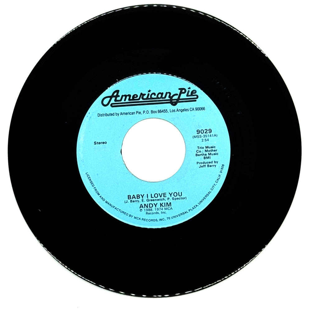Andy Kim : BABY, I LOVE YOU/ The Dartells : HOT PASTRAMI