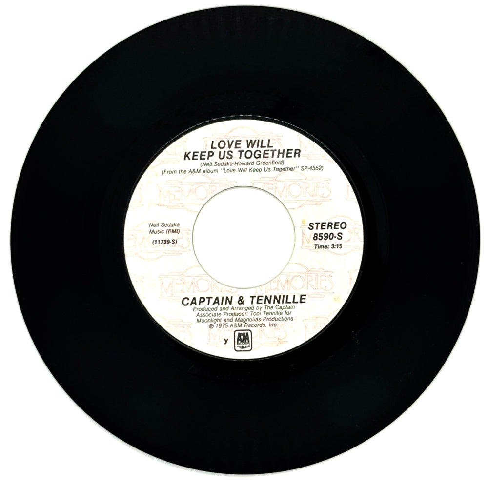 Captain & Tennille, The : LOVE WILL KEEP US TOGETHER/ THE WAY I WANT TO TOUCH YOU