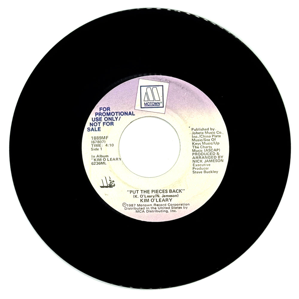 Kim O'Leary : PUT THE PIECES BACK/ PUT THE PIECES BACK