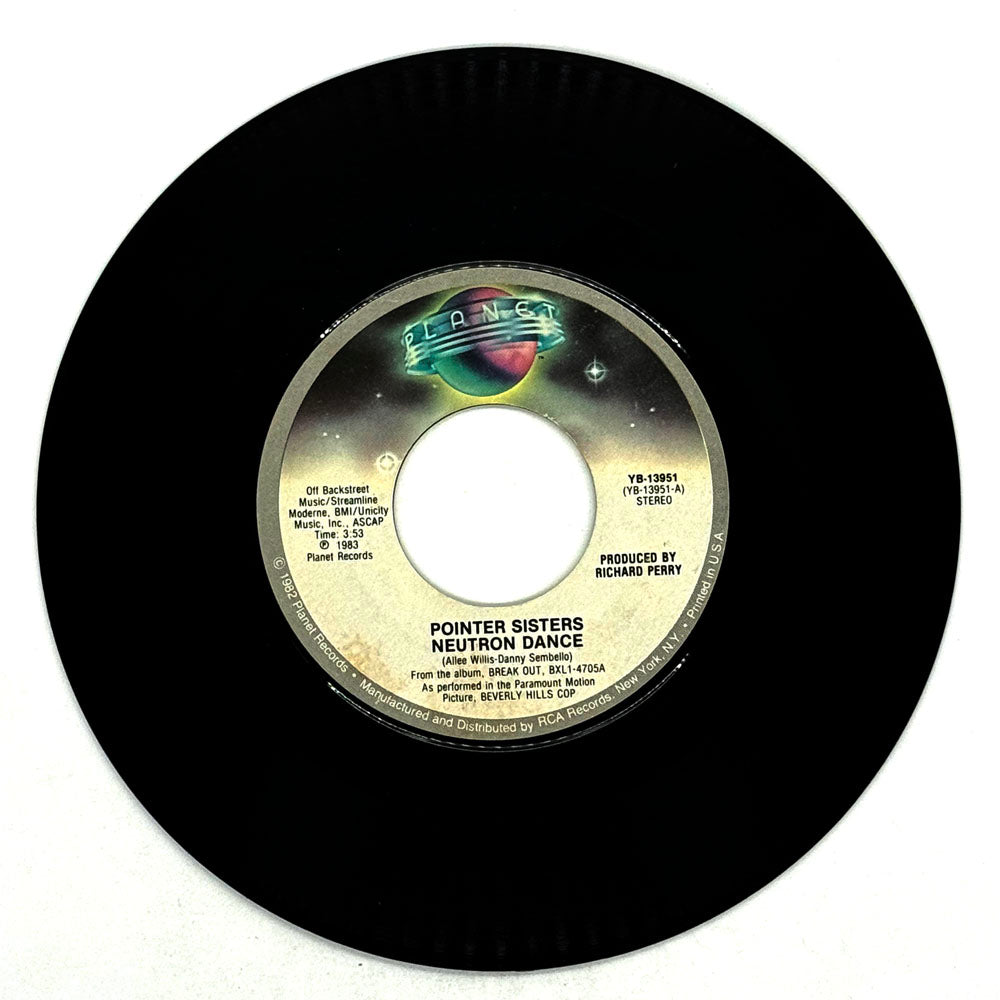Pointer Sisters : NEUTRON DANCE/ TELEGRAPH YOUR LOVE