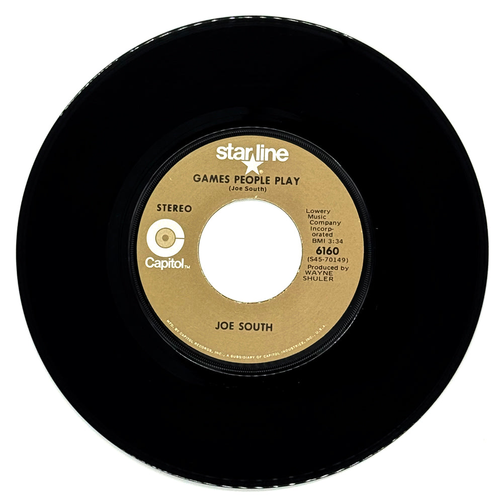 Joe South : GAMES PEOPLE PLAY/ THESE ARE NOT MY PEOPLE