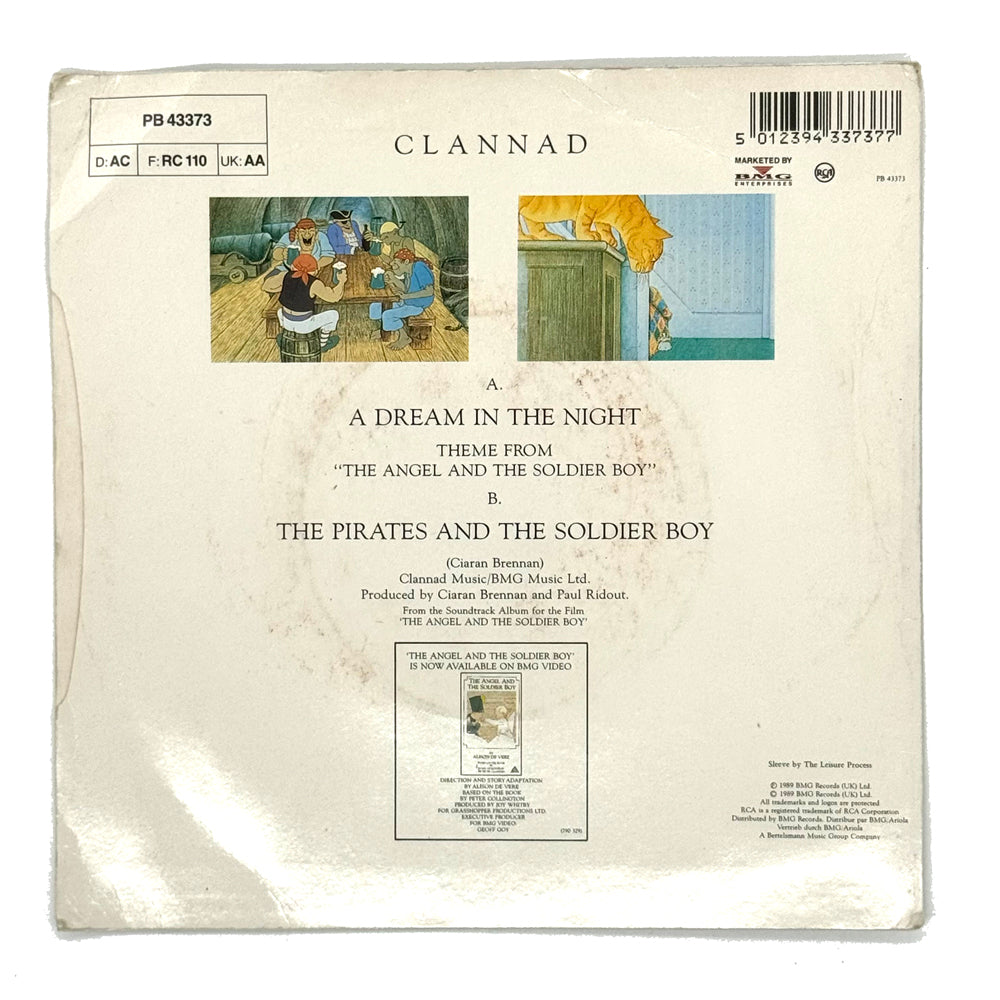 Clannad : A DREAM IN THE NIGHT/ THE PIRATES AND THE SOLDIER BOY – Frank  Shankly's Records, image size:1000x1000