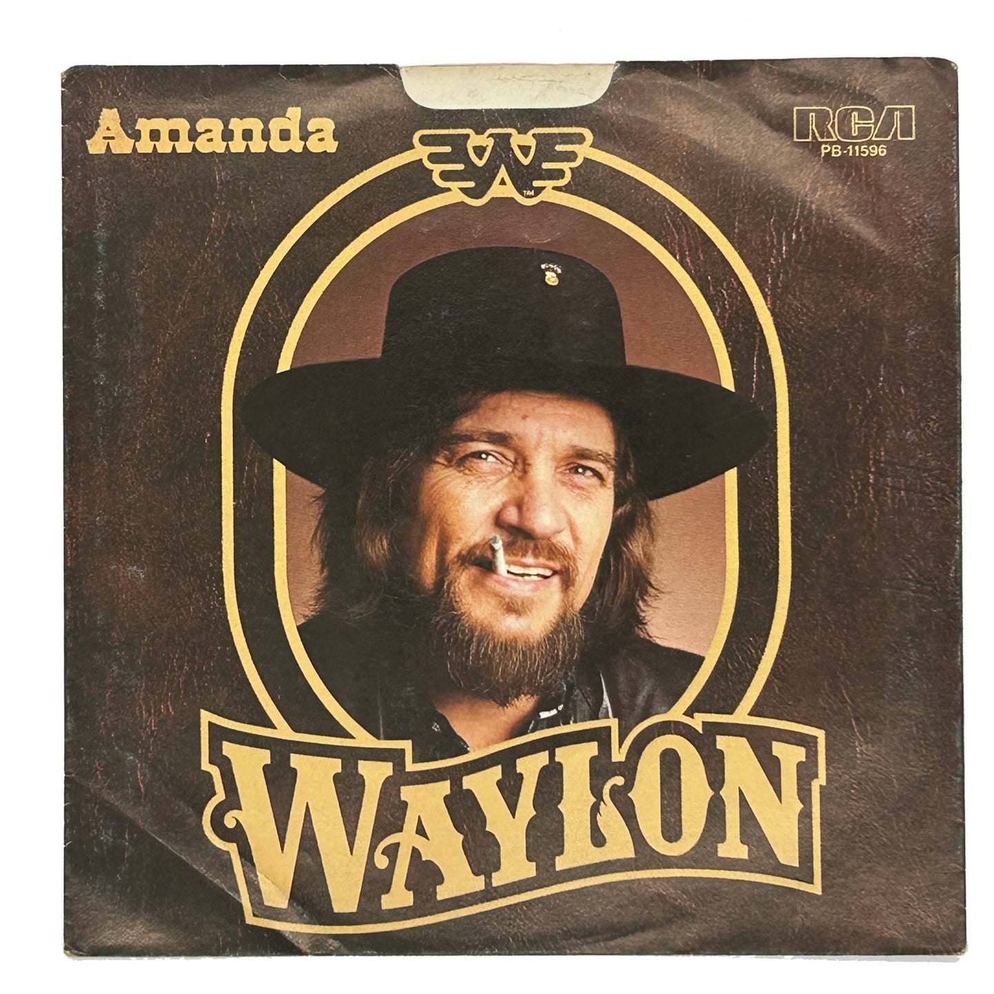Waylon Jennings : AMANDA/ LONESOME, ON'RY AND MEAN – Frank Shankly's Records