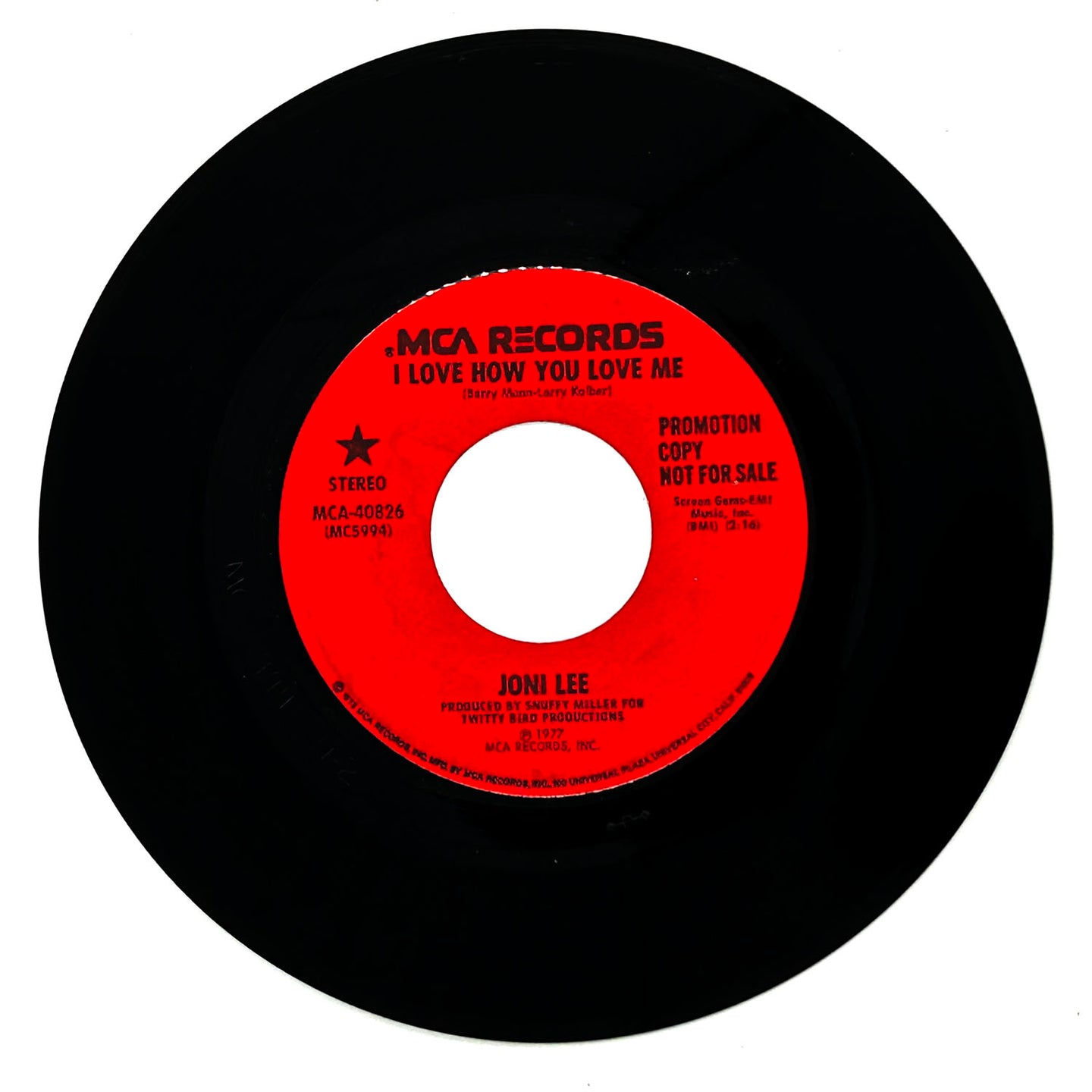 Joni Lee : I LOVE HOW YOU LOVE ME/ I LOVE HOW YOU LOVE ME