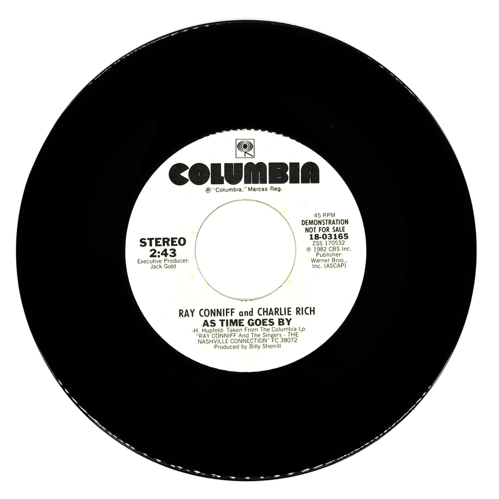 Ray Conniff and Charlie Rich : AS TIME GOES BY/ AS TIME GOES BY