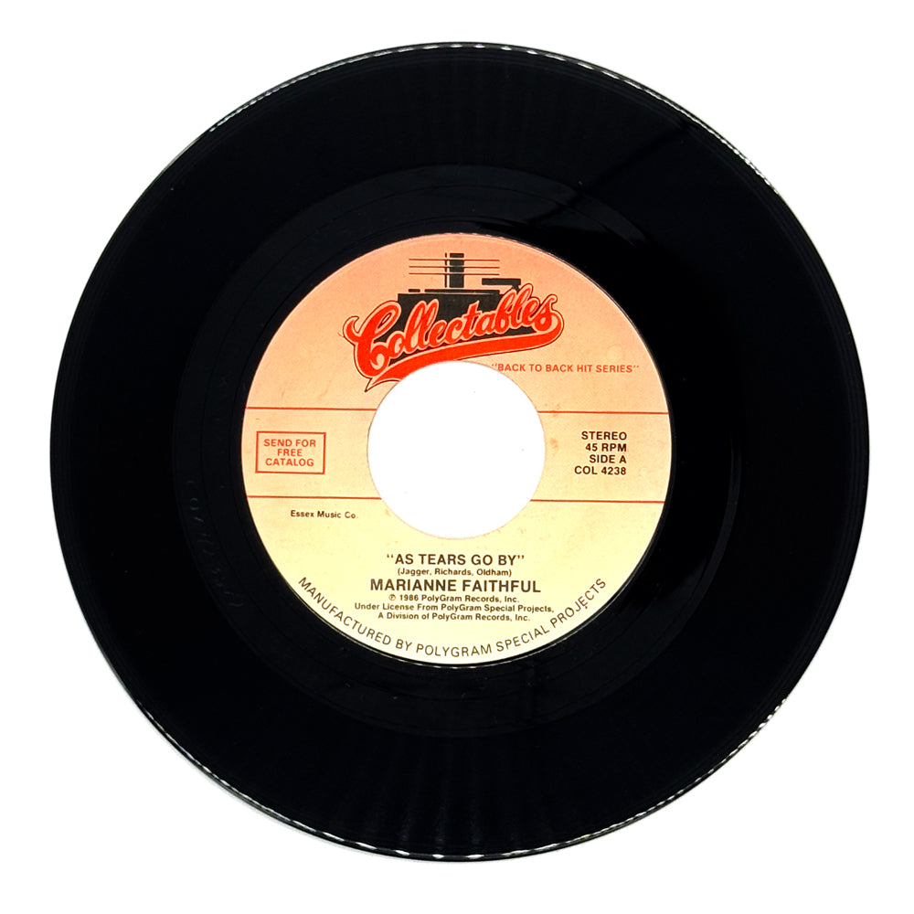 Marianne Faithfull : AS TEARS GO BY/ Them : GLORIA