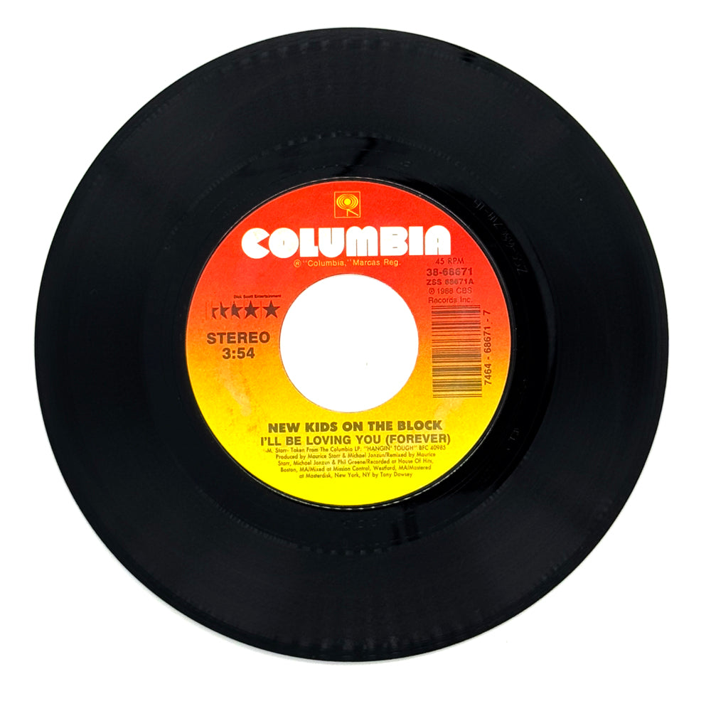 New Kids On The Block : I'LL BE LOVING YOU (FOREVER)/ I'LL BE LOVING YOU (FOREVER) (INSTRUMENTAL)
