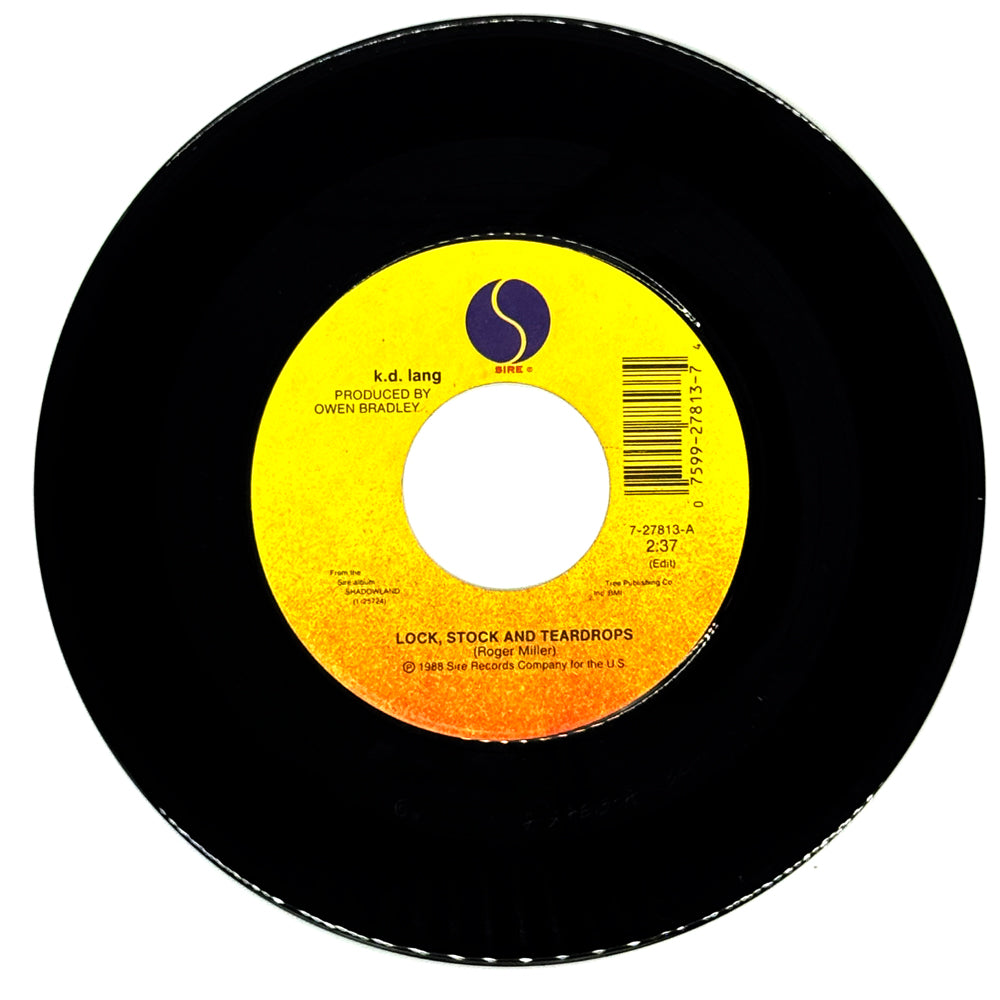 k.d. lang : LOCK, STOCK AND TEARDROPS/ DON'T LET THE STARS GET IN YOUR EYES