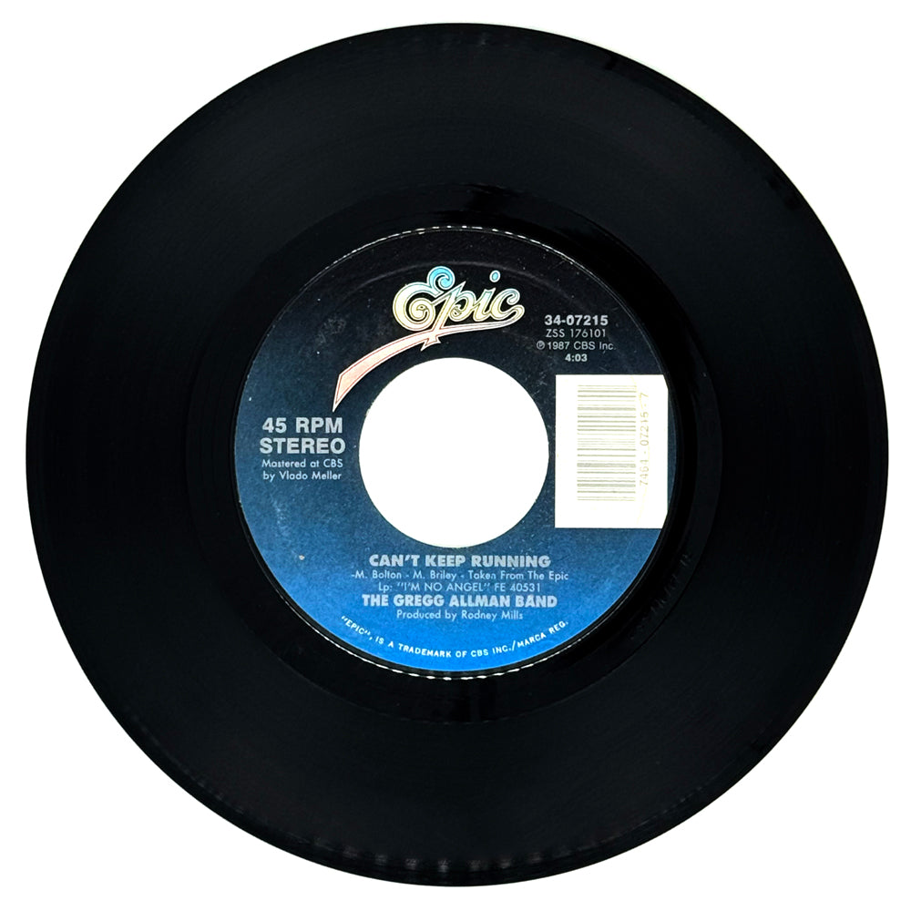 Gregg Allman Band, The : CAN'T KEEP RUNNING/ ANYTHING GOES
