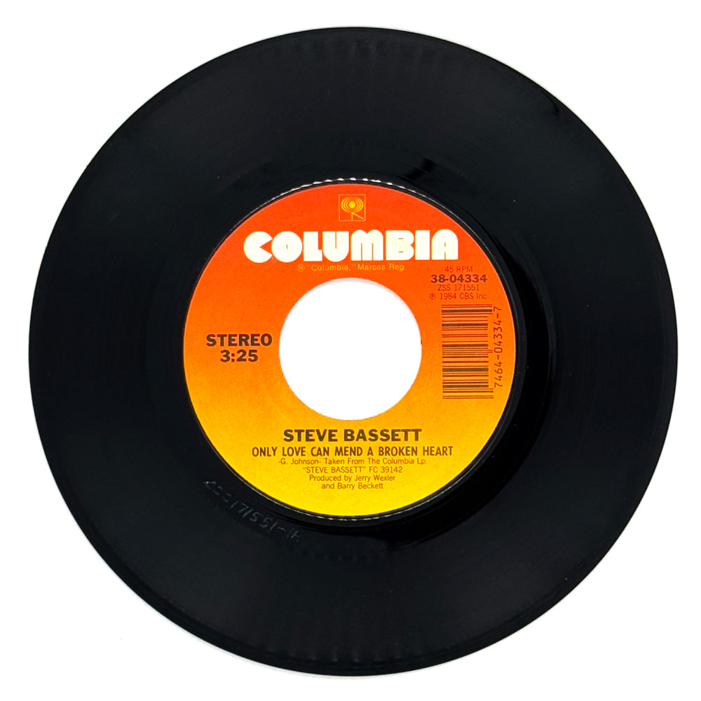 Steve Bassett : ONLY LOVE CAN MEND A BROKEN HEART/ GONE