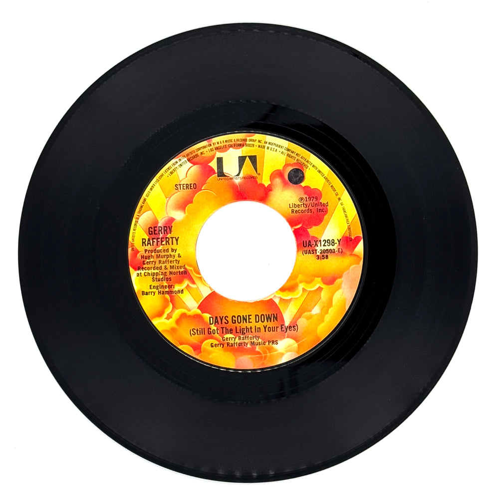 Gerry Rafferty : DAYS GONE DOWN (STILL GOT THE LIGHT IN YOUR EYES)/ WHY WON'T YOU TALK TO ME?