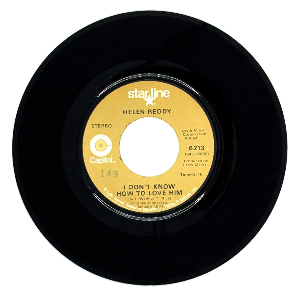 Helen Reddy : I DON'T KNOW HOW TO LOVE HIM/ I AM WOMAN
