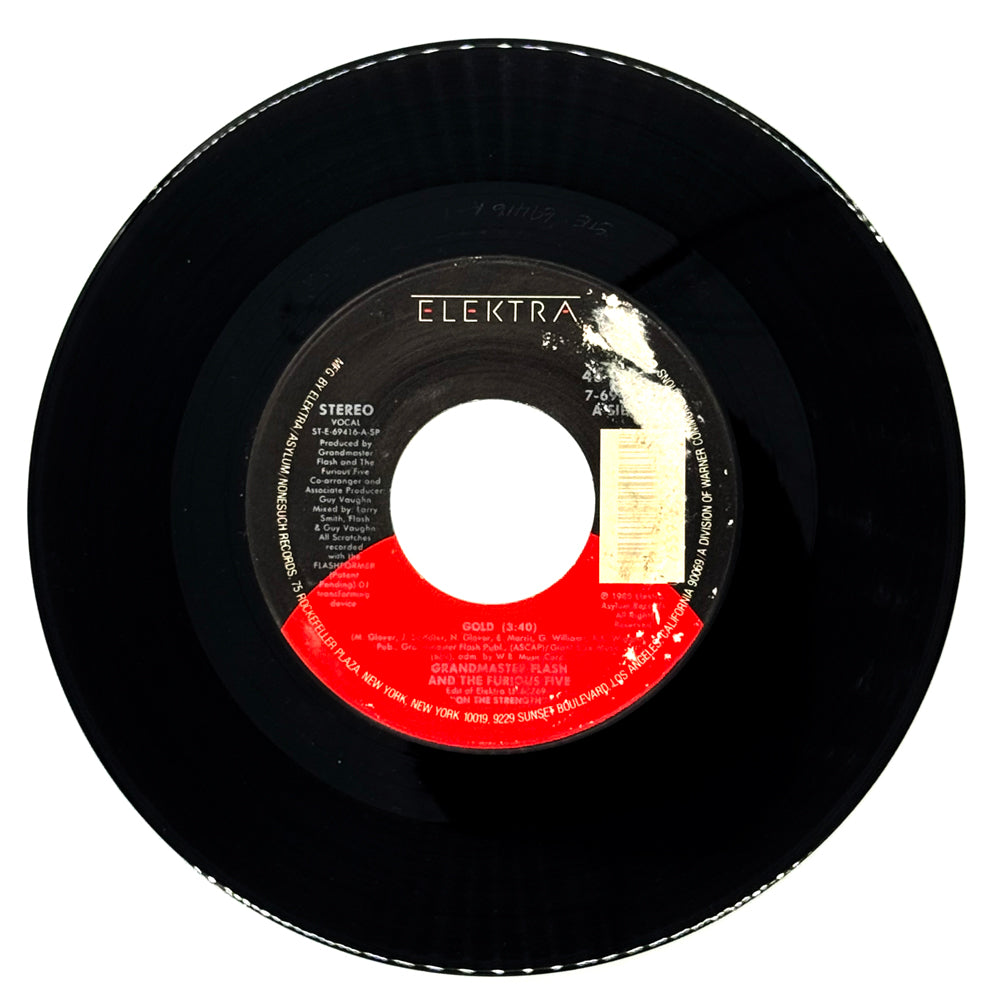 Grandmaster Flash And The Furious Five : GOLD/ BACK IN THE OLD DAYS OF HIP HOP