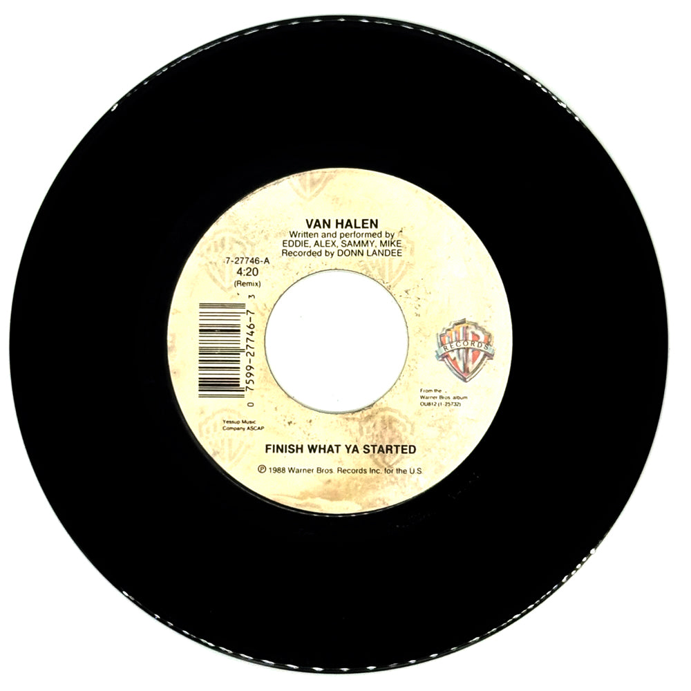 Van Halen : FINISH WHAT YA STARTED/ SUCKER IN A 3 PIECE