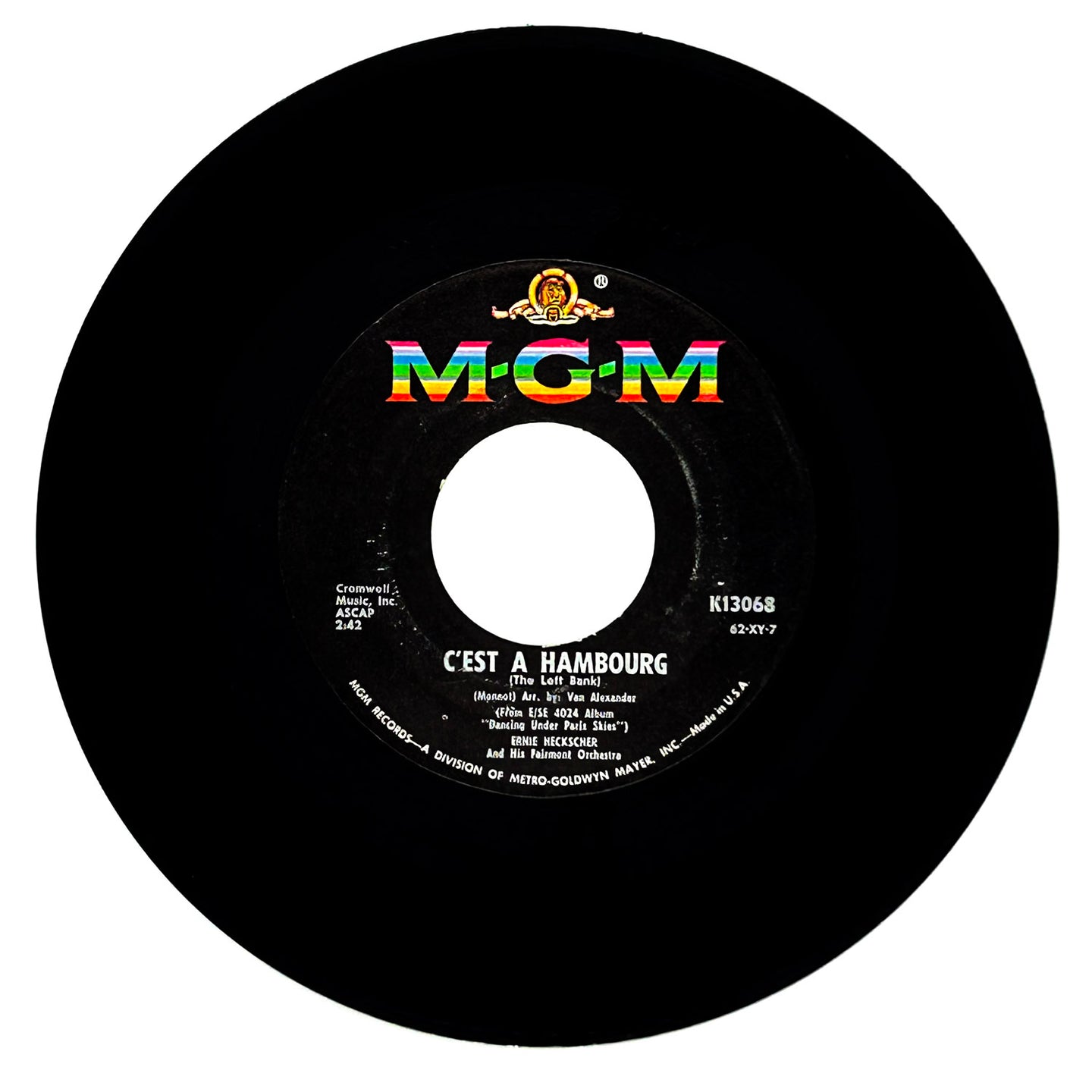 Ernie Heckscher And His Fairmount Orchestra : C'EST A HAMBOURG/ MY MAN (TWIST)