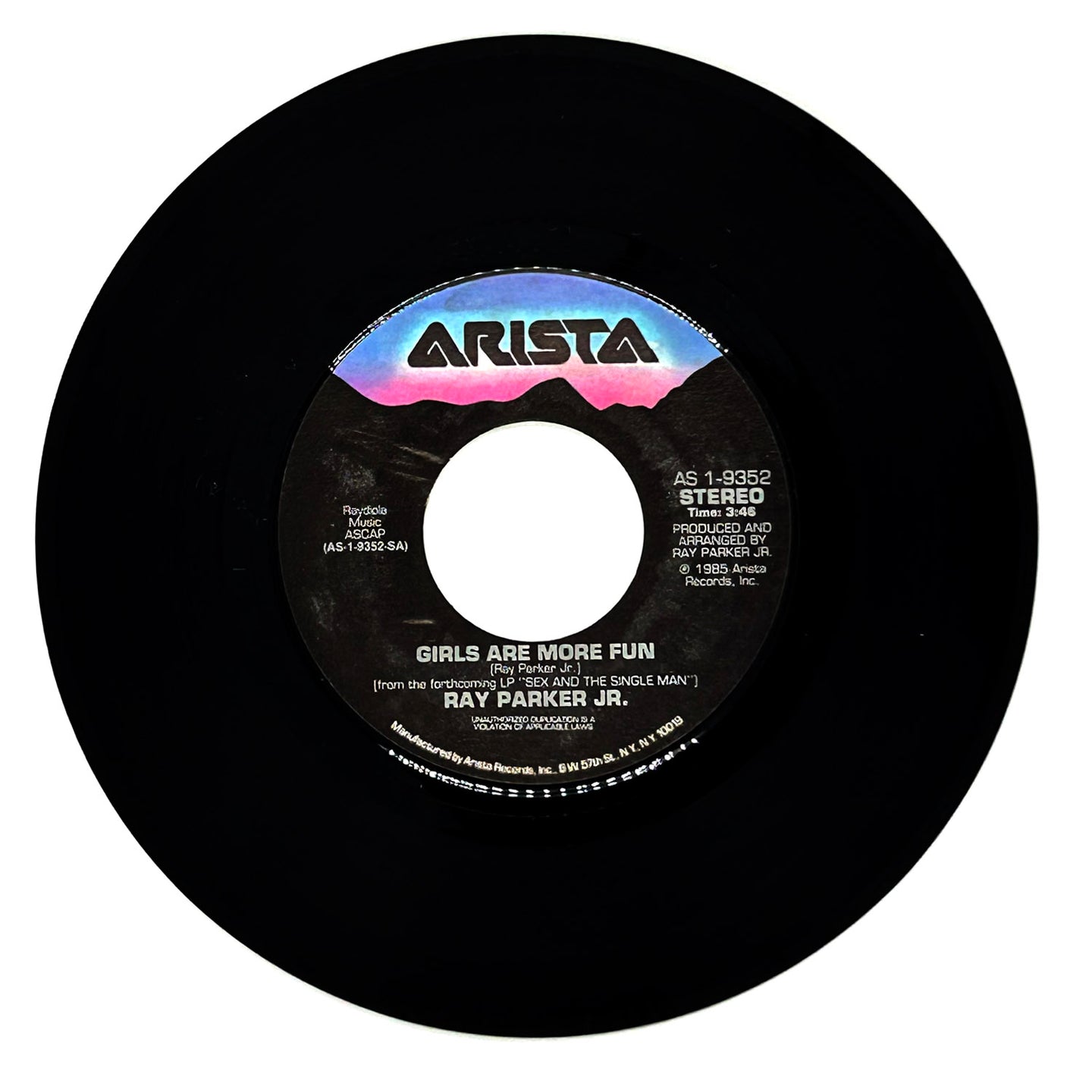 Ray Parker Jr. : GIRLS ARE MORE FUN/ I'M IN LOVE