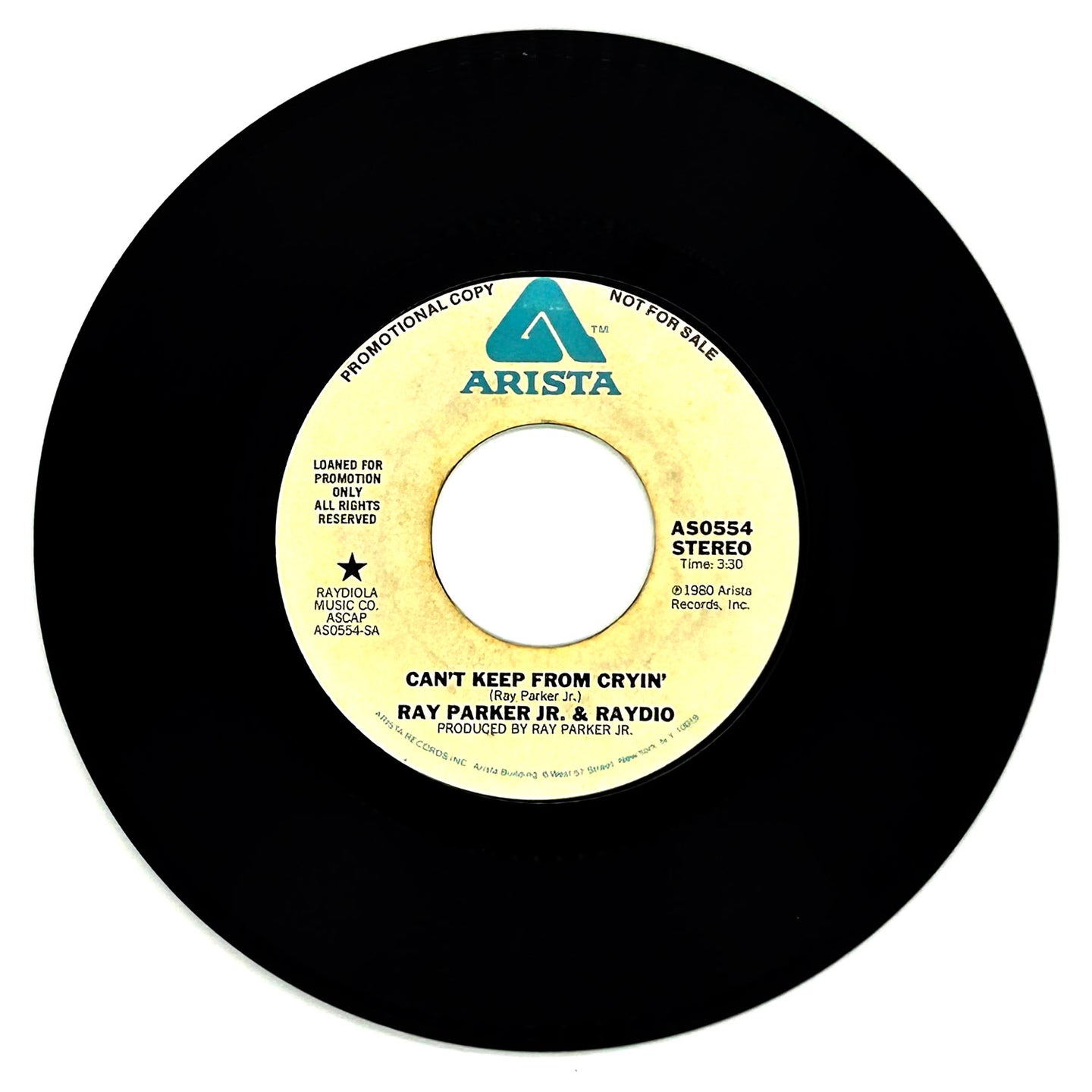 Ray Parker Jr. & Raydio : CAN'T KEEP FROM CRYIN'/ CAN'T KEEP FROM CRYIN'