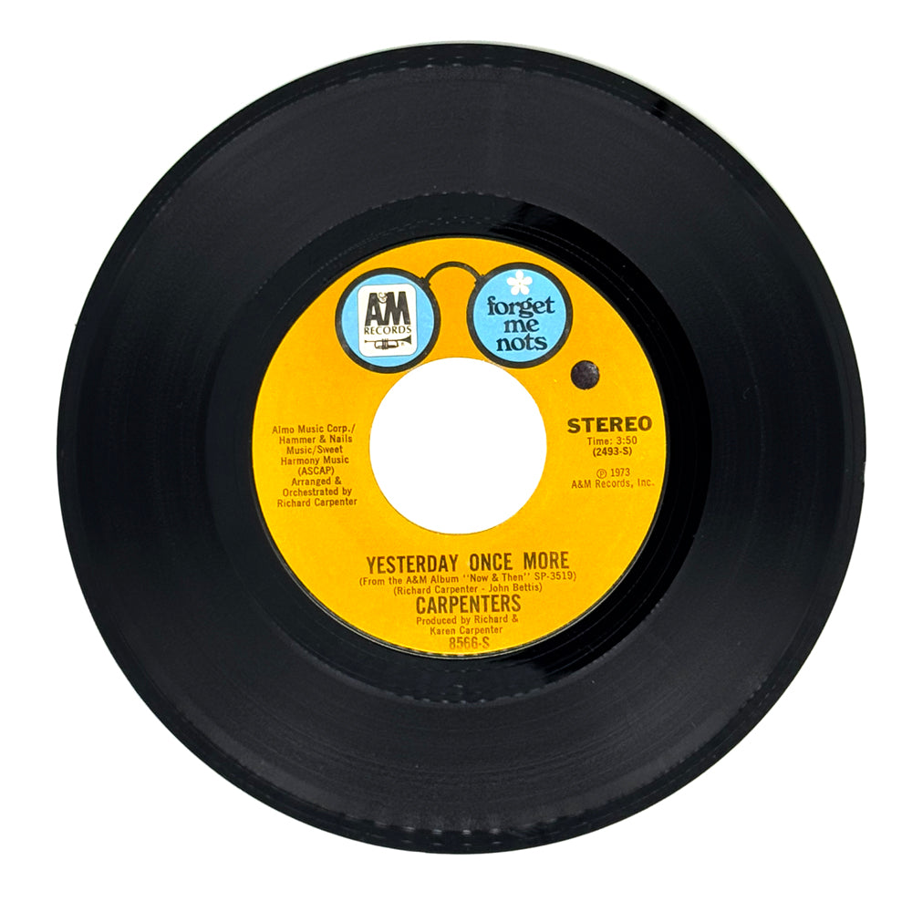Carpenters : YESTERDAY ONCE MORE/ SING