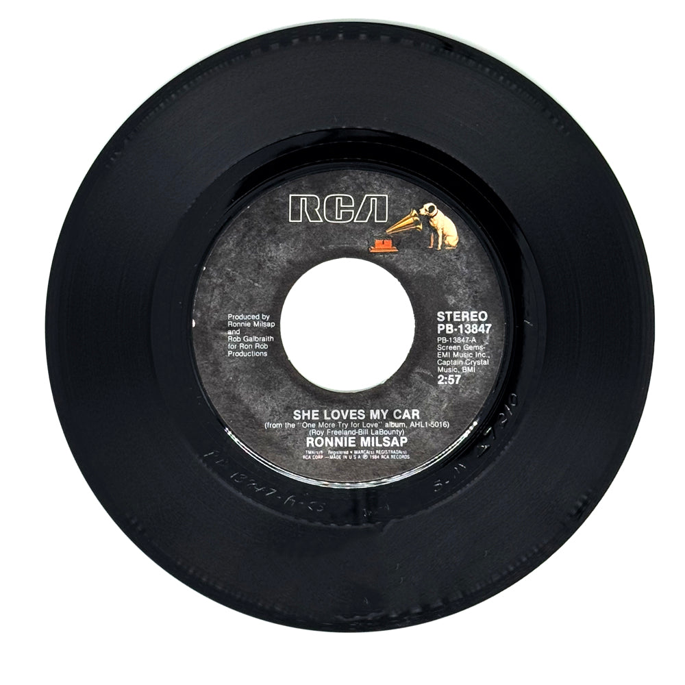 Ronnie Milsap : SHE LOVES MY CAR/ PRISONER OF THE HIGHWAY