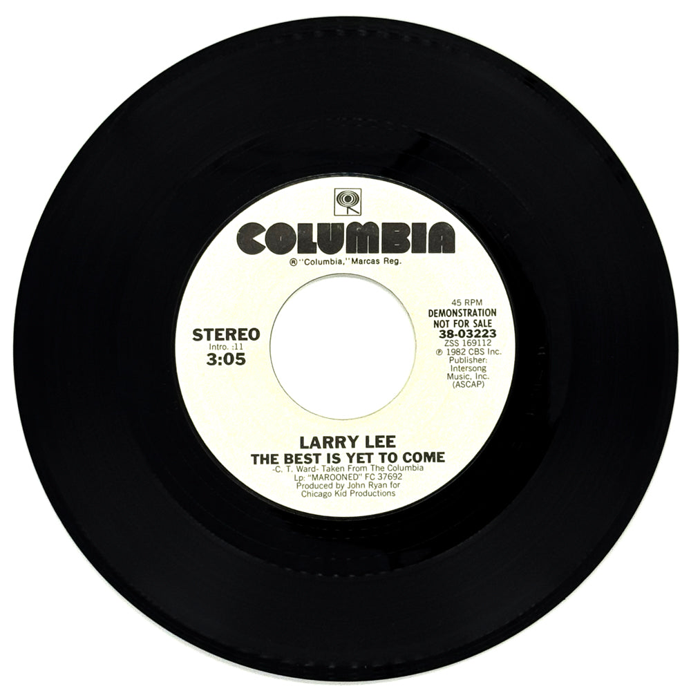Larry Lee : THE BEST IS YET TO COME/ THE BEST IS YET TO COME