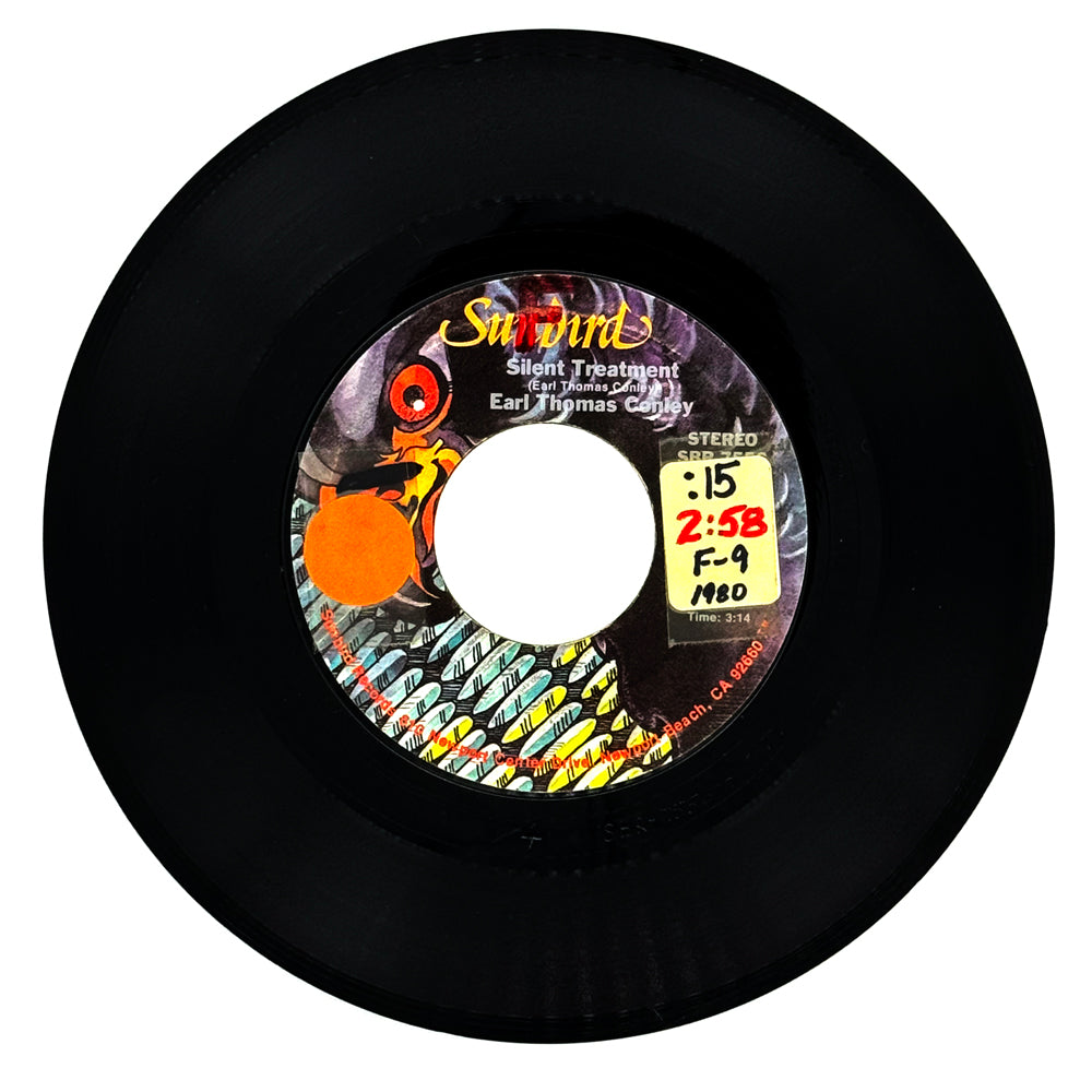 Earl Thomas Conley : SILENT TREATMENT/ THIS TIME I'VE HURT HER MORE (THAN SHE LOVES ME)