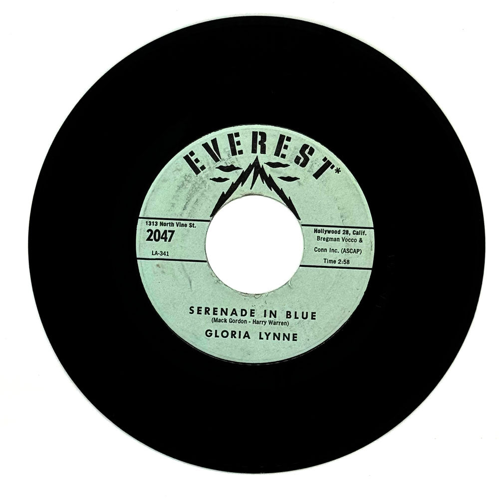 Gloria Lynne : SERENADE IN BLUE/ WITHOUT A SONG