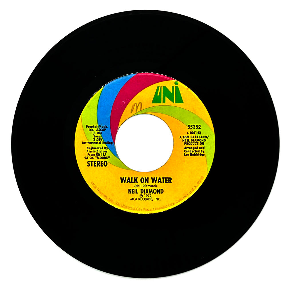 Neil Diamond : WALK ON WATER/ HIGH ROLLING MAN