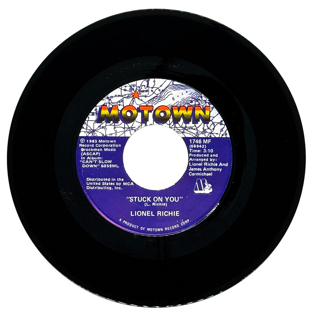 Lionel Richie : STUCK ON YOU/ ROUND AND ROUND