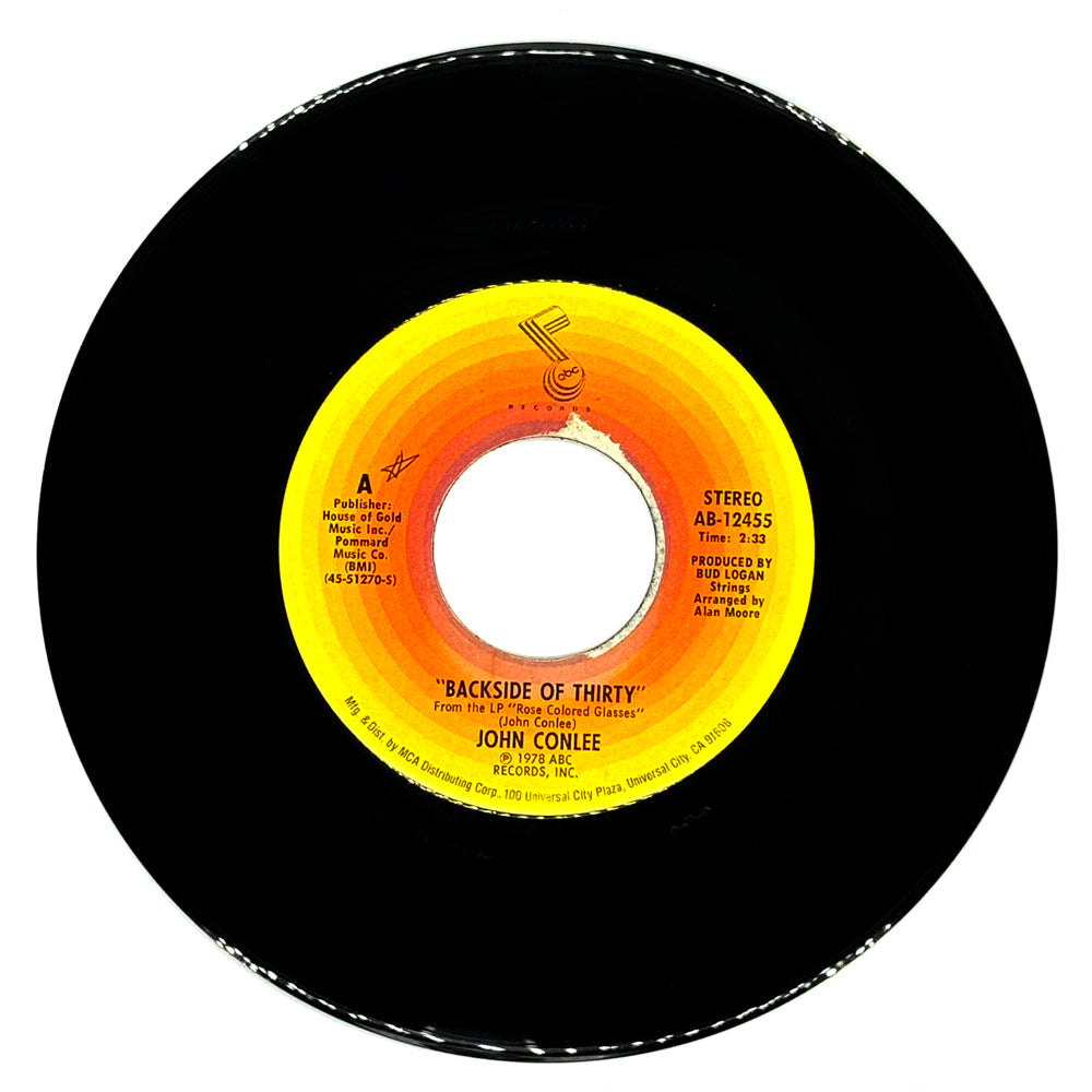 John Conlee : BACKSIDE OF THIRTY/ HOLD ON
