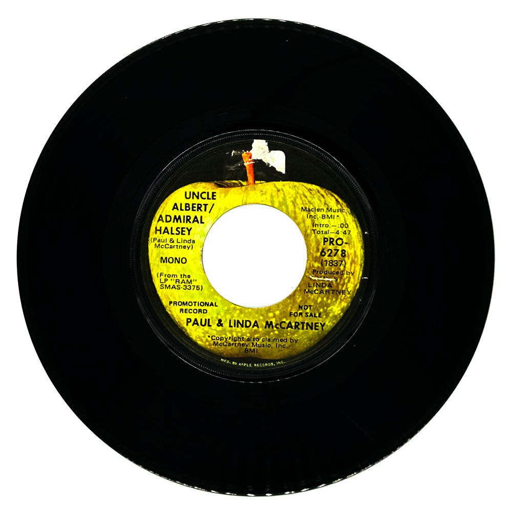 Paul & Linda McCartney : UNCLE ALBERT/ADMIRAL HALSEY/ TOO MANY PEOPLE