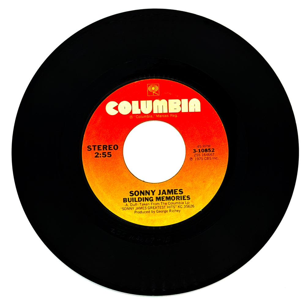 Sonny James : BUILDING MEMORIES/ LITTLE BAND OF GOLD